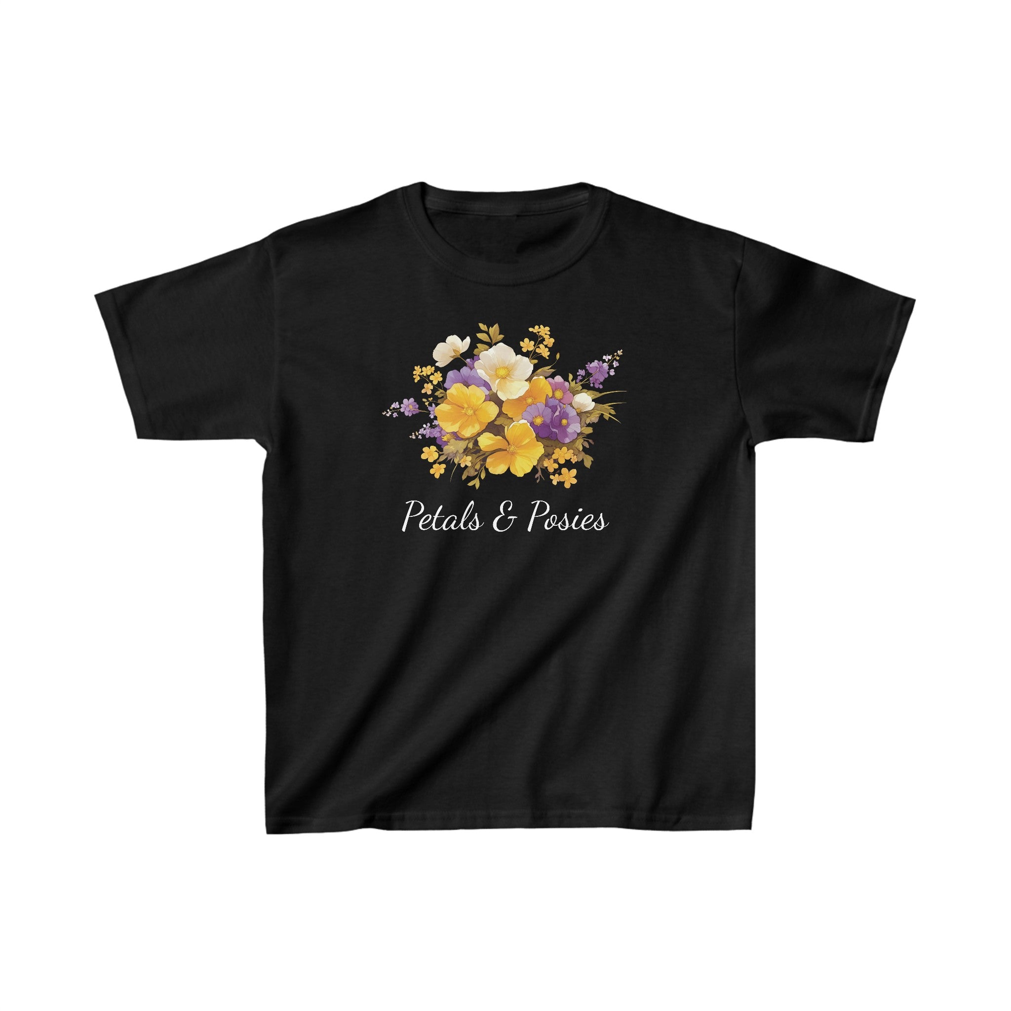 Petals & Posies Kids' Cotton Tee