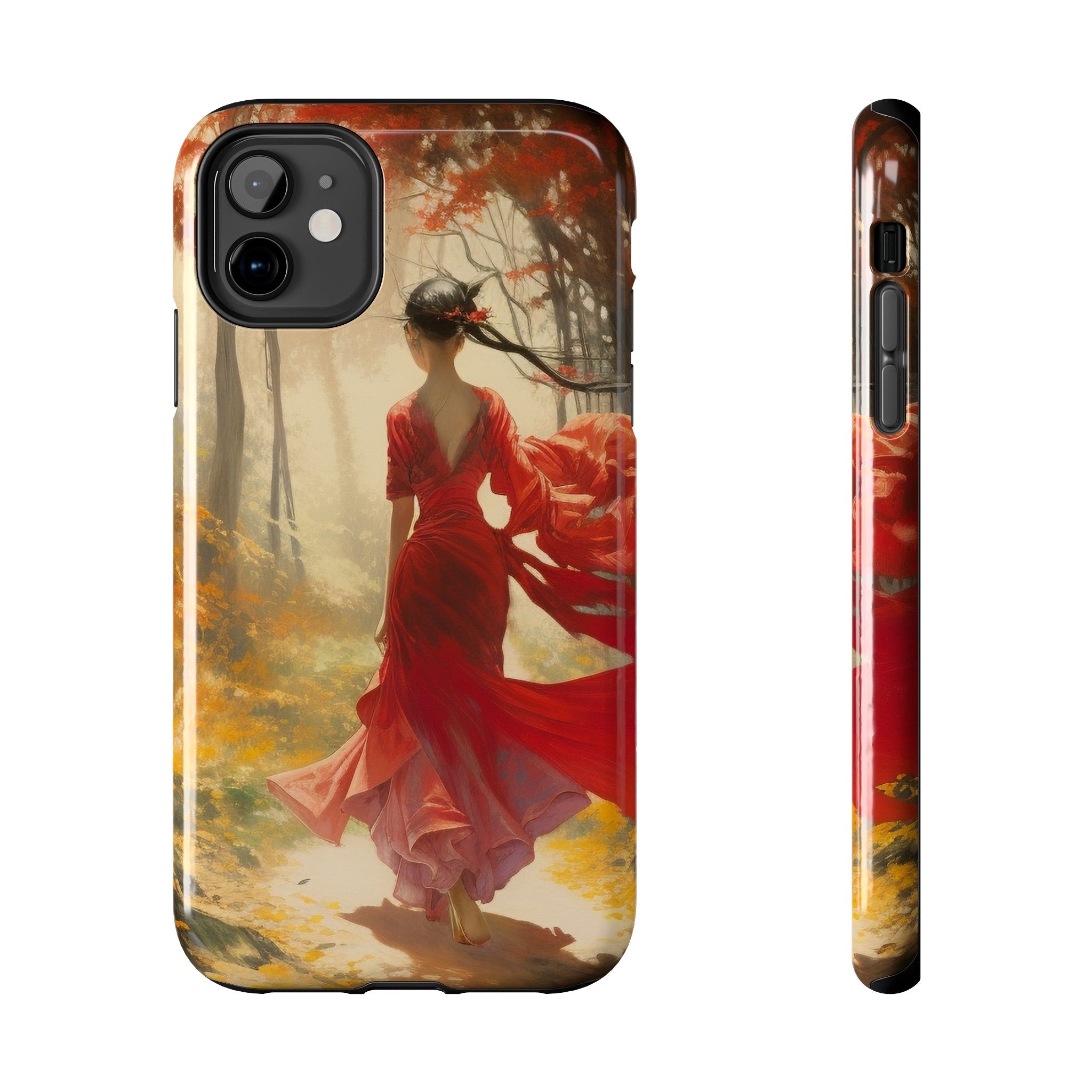 Crimson Journey Tough Phone Case