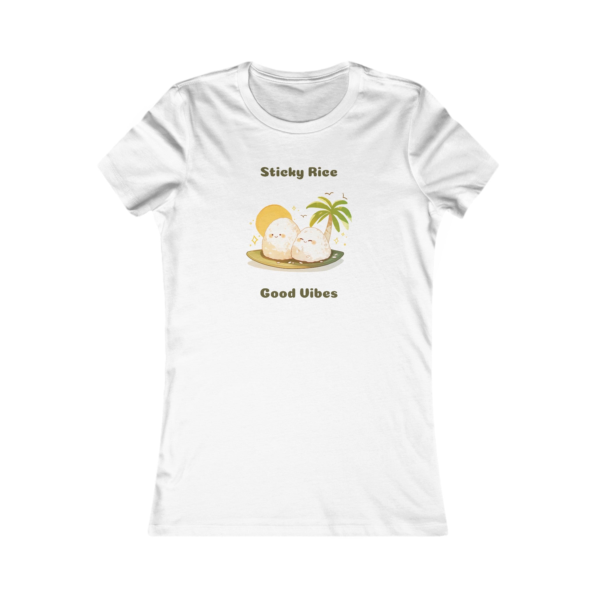 Sticky Rice & Good Vibes - Women's T-Shirt