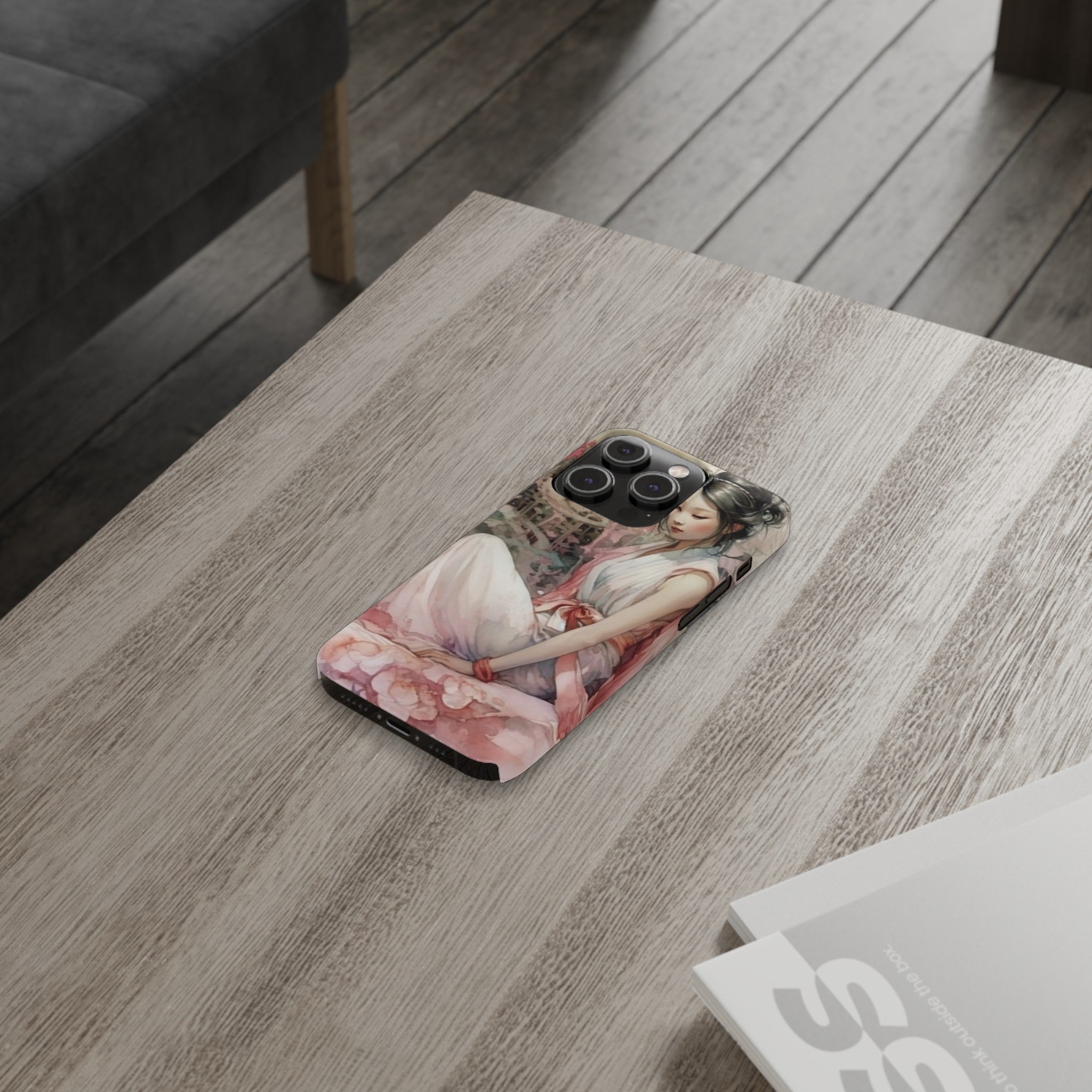 Lotus Serenity Slim Phone Case