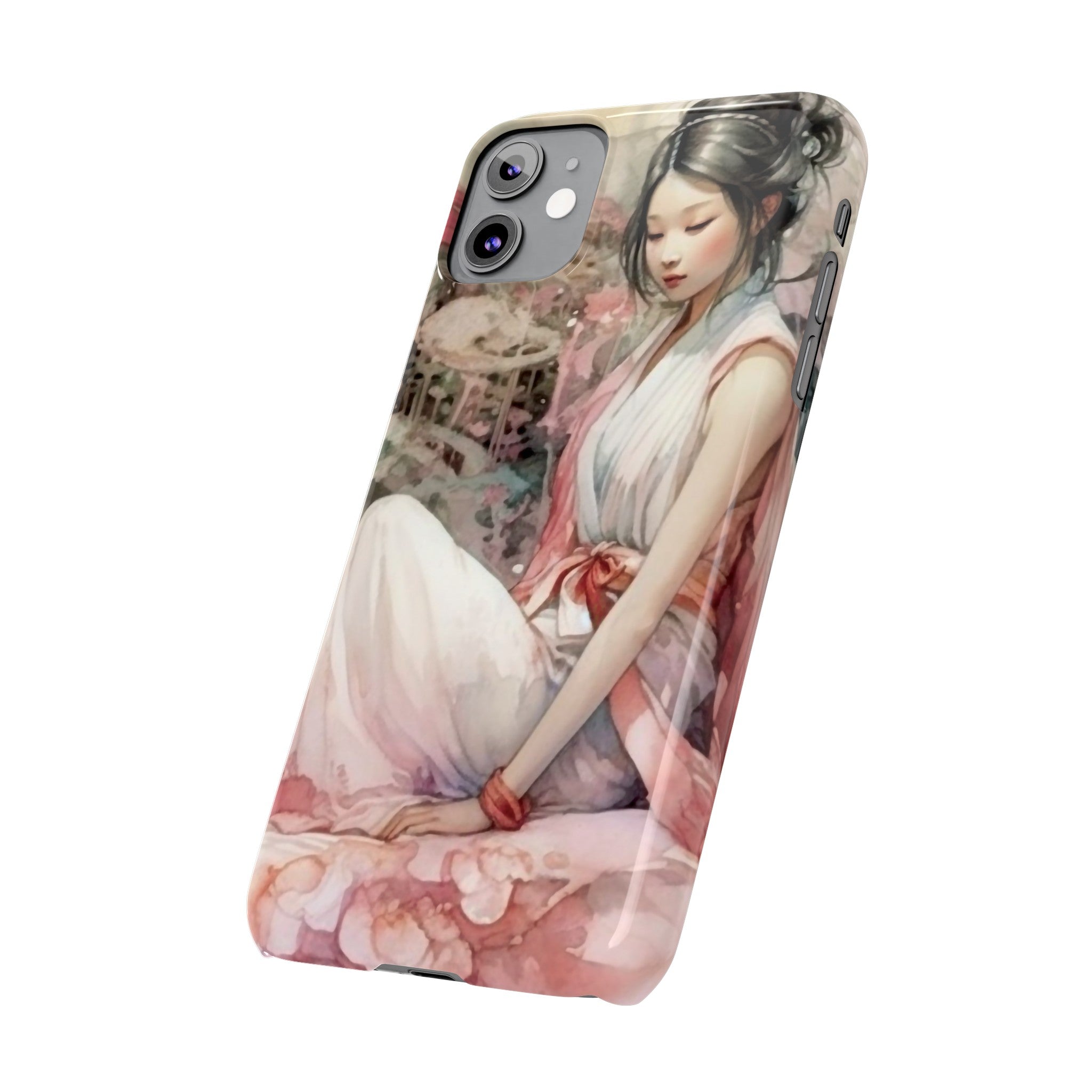 Lotus Serenity Slim Phone Case