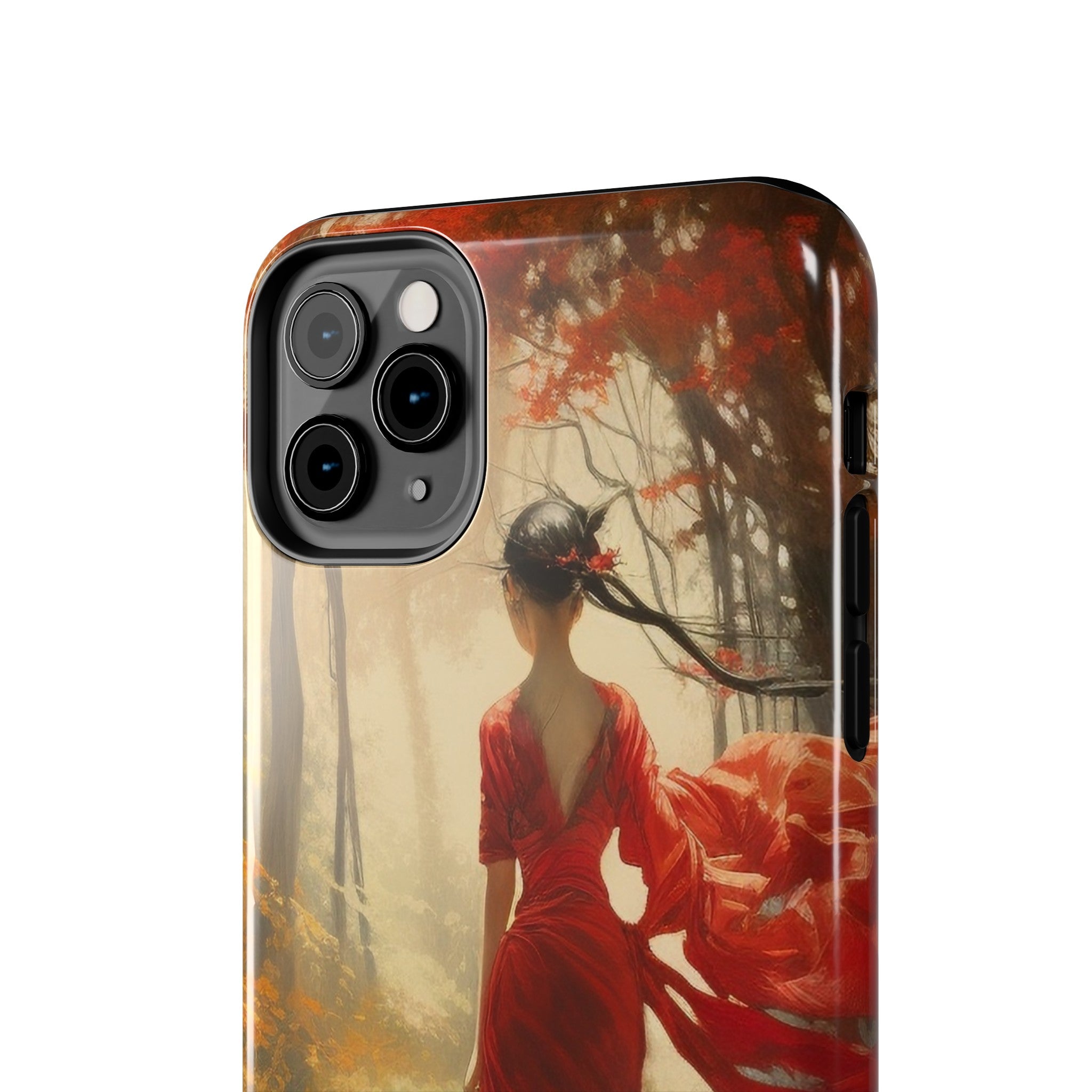 Crimson Journey Tough Phone Case