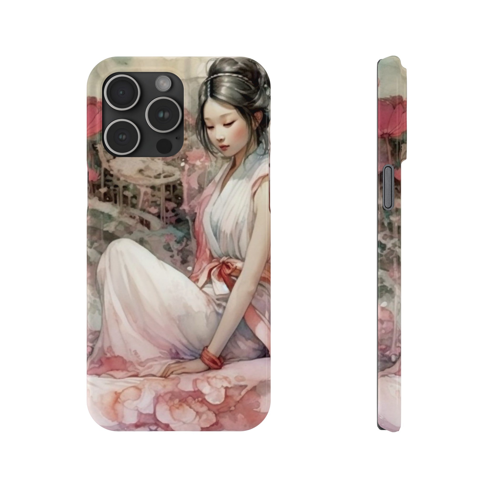 Lotus Serenity Slim Phone Case