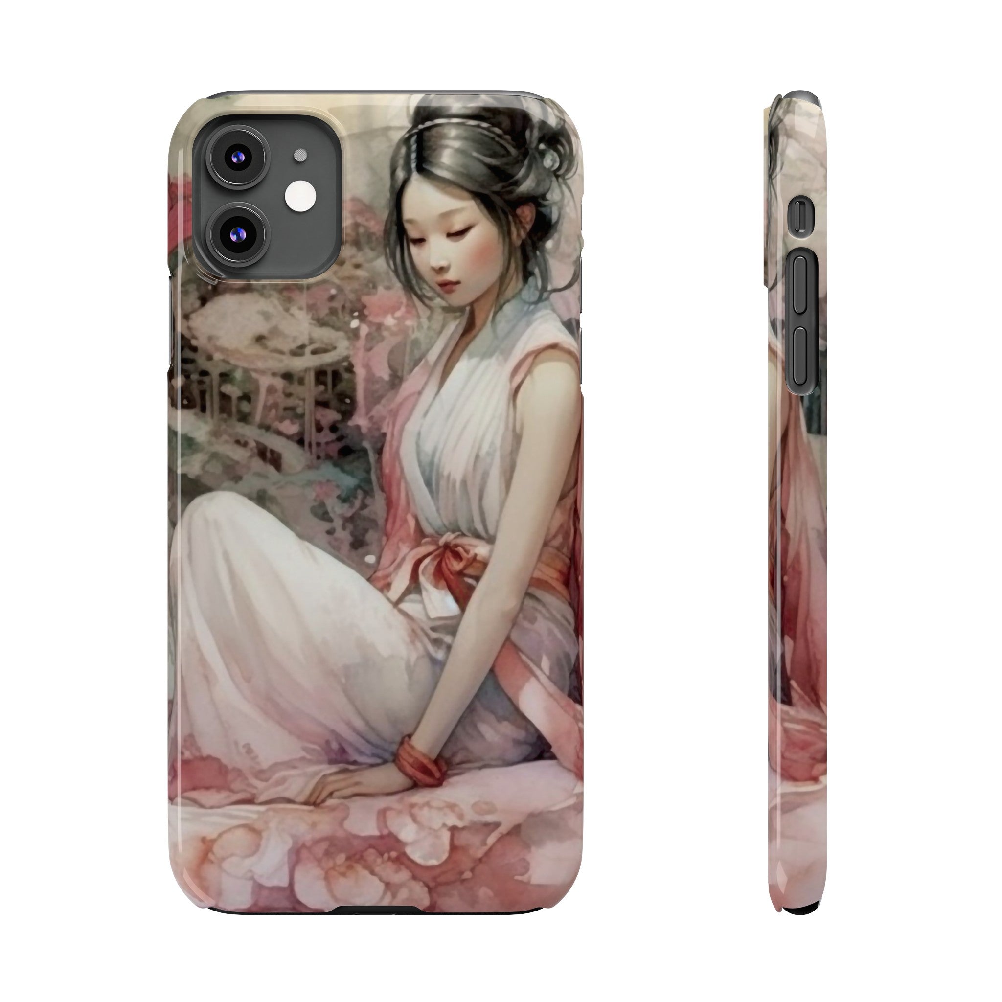 Lotus Serenity Slim Phone Case