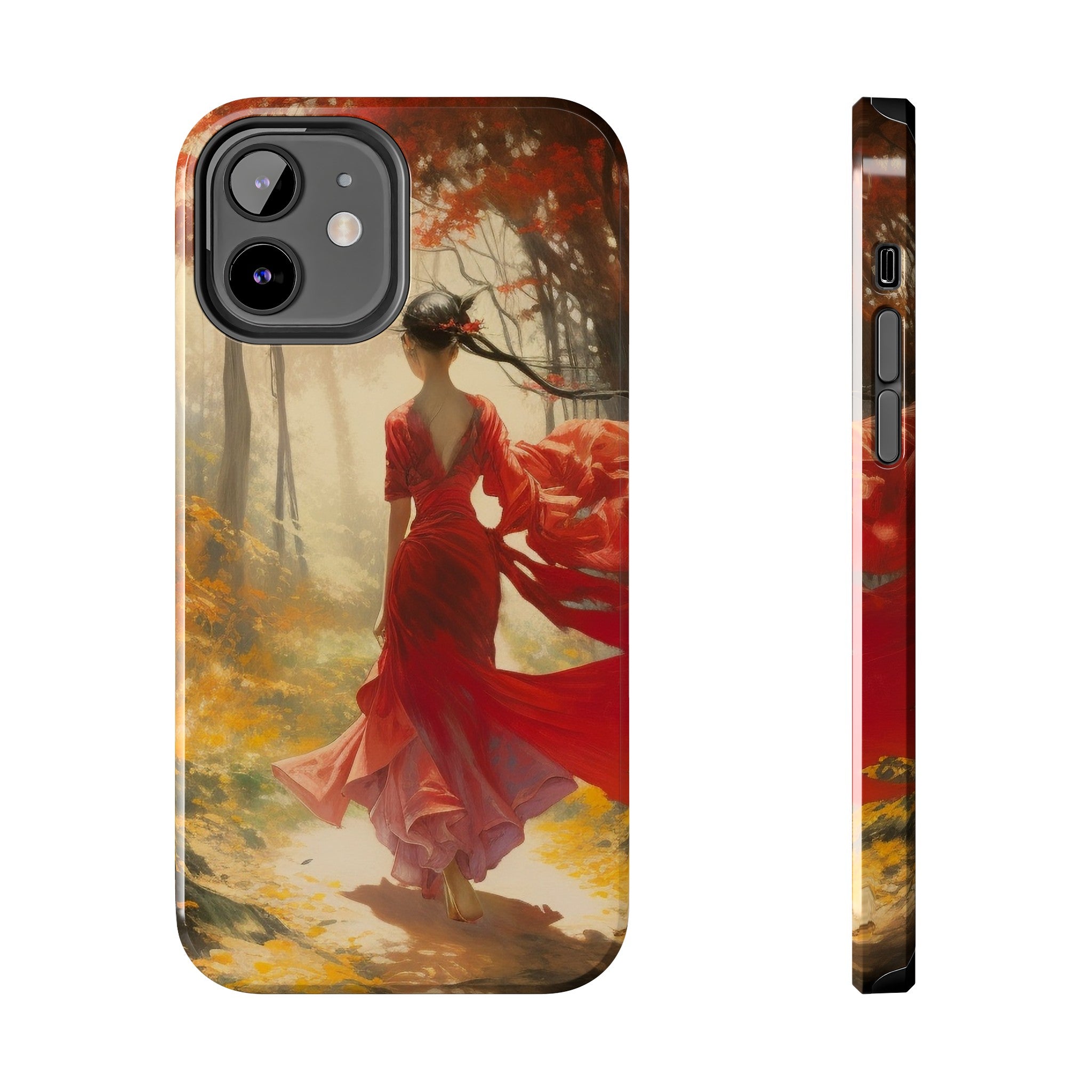 Crimson Journey Tough Phone Case