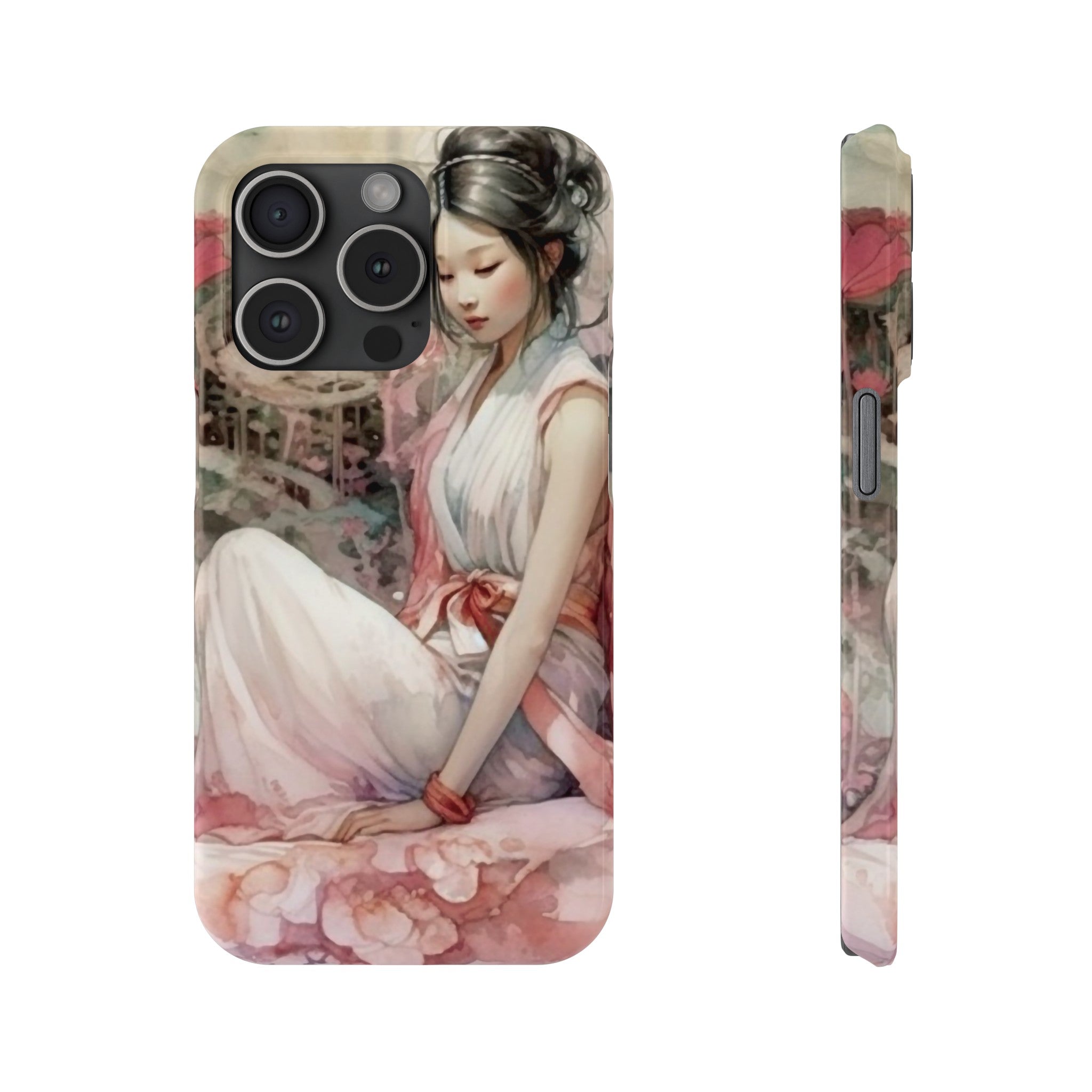 Lotus Serenity Slim Phone Case