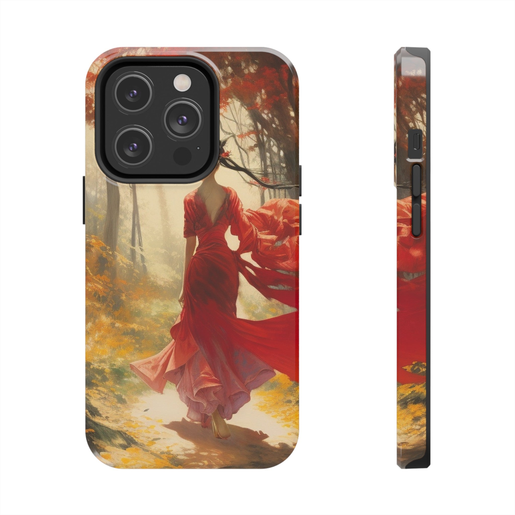 Crimson Journey Tough Phone Case