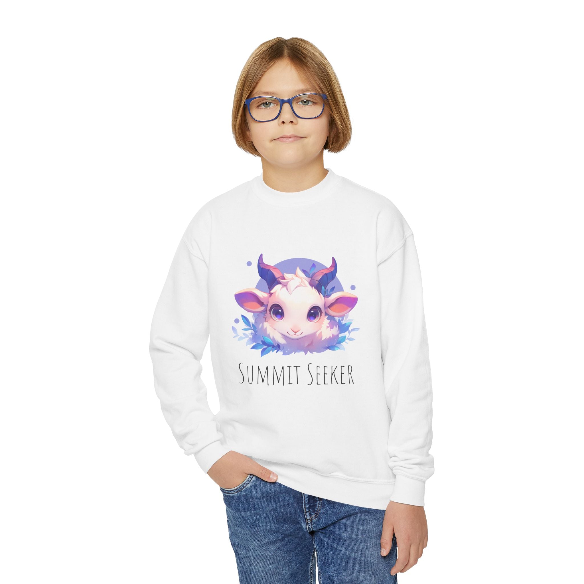 Summit Seeker - Youth Crewneck Sweatshirt