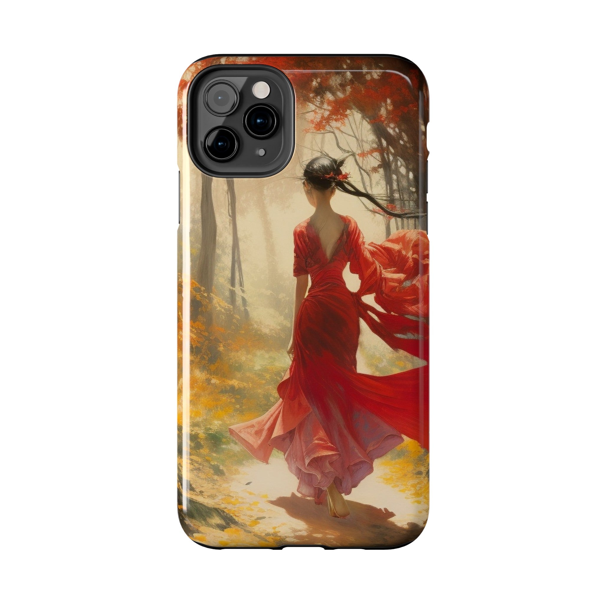 Crimson Journey Tough Phone Case