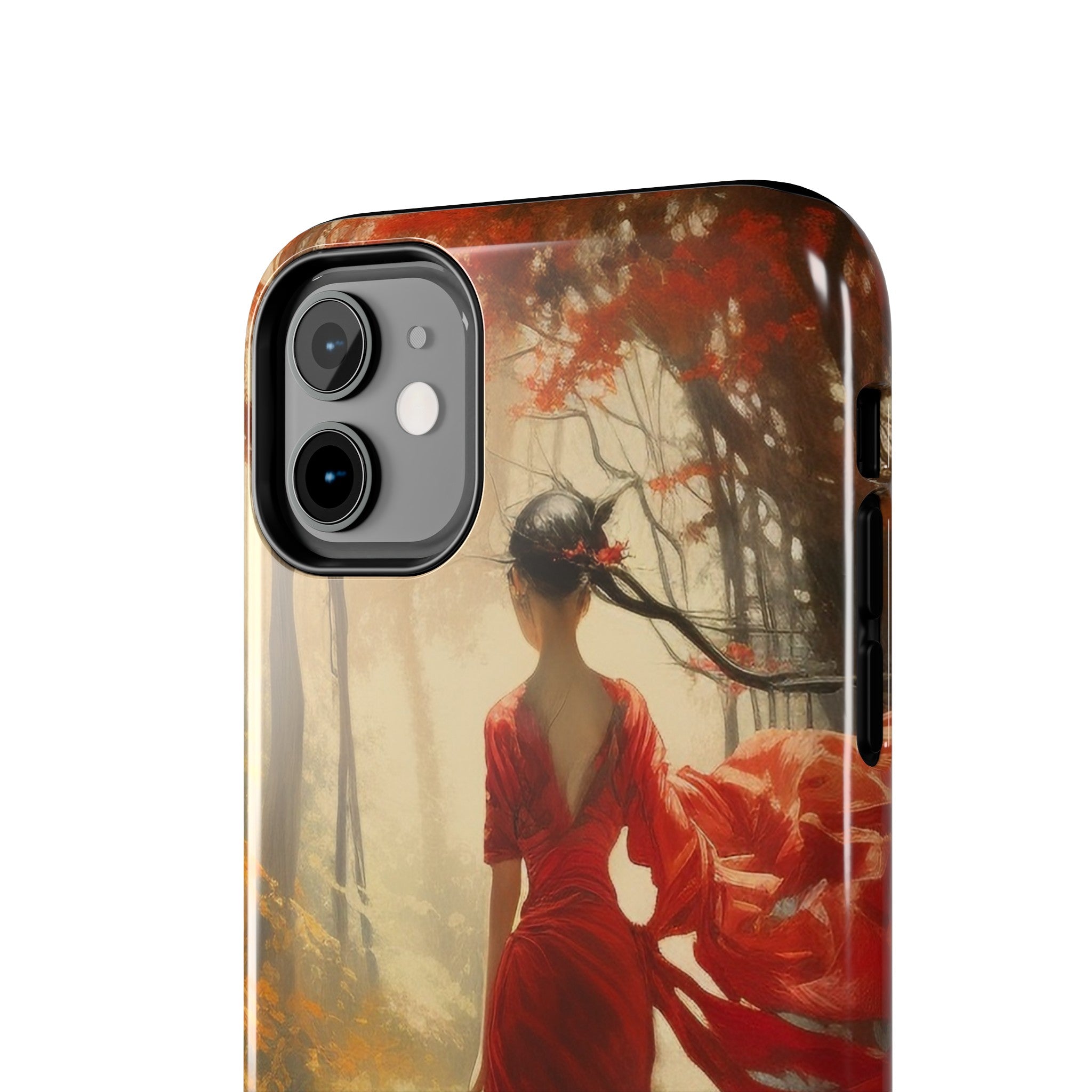 Crimson Journey Tough Phone Case