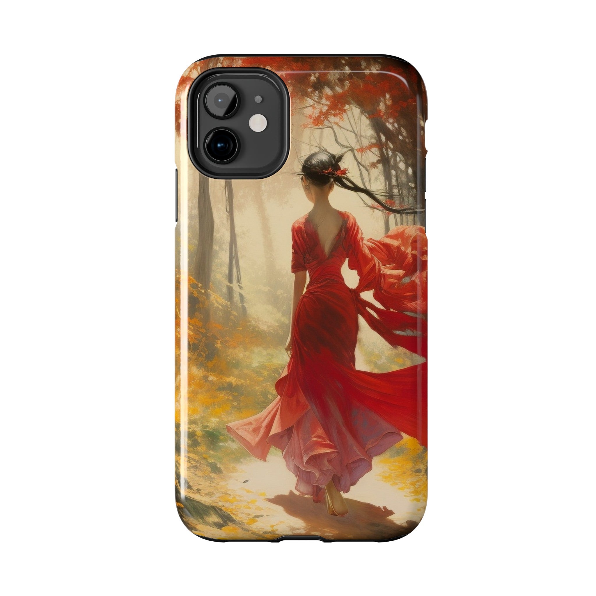 Crimson Journey Tough Phone Case