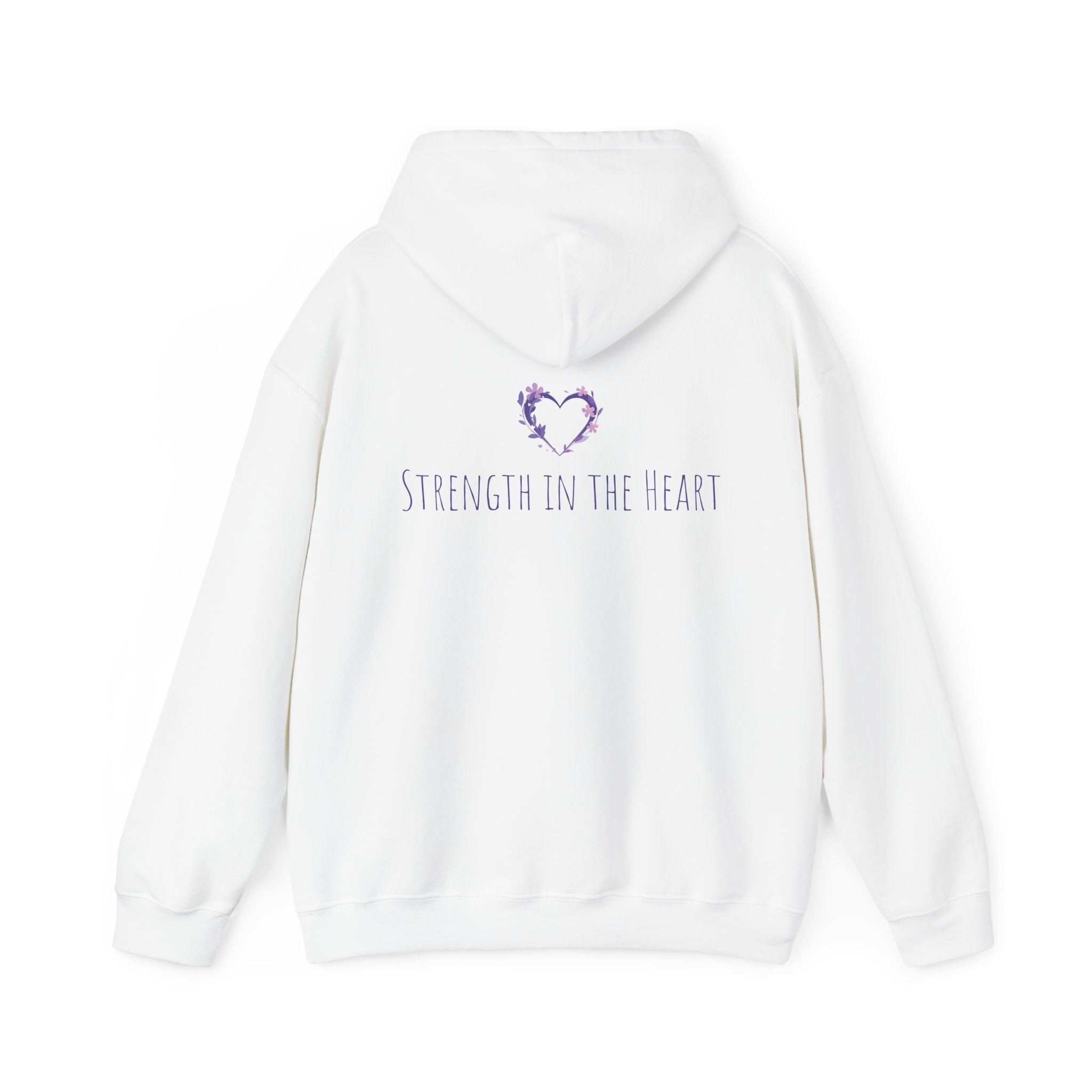 Strength in the Heart - Heavy Blend Hoodie